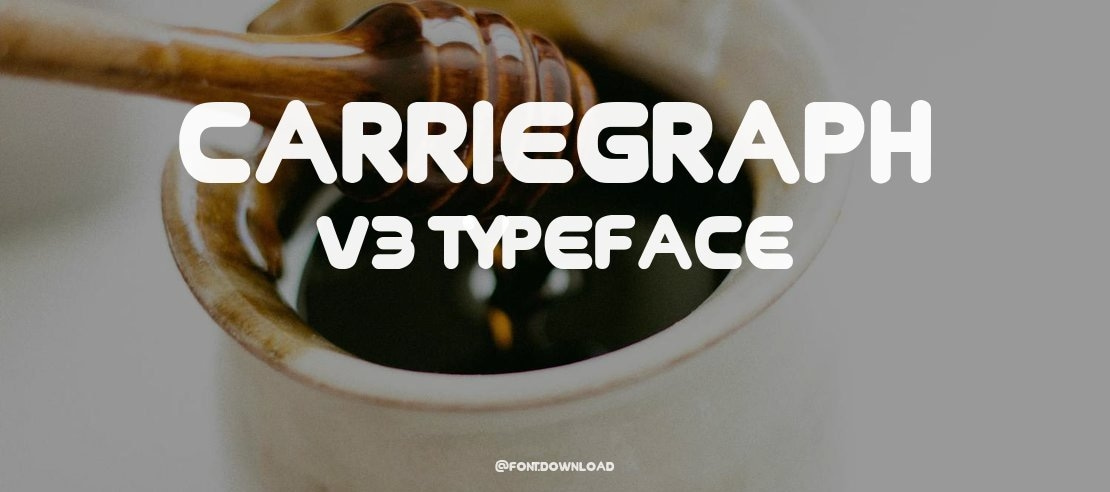 Carriegraph V3 Font