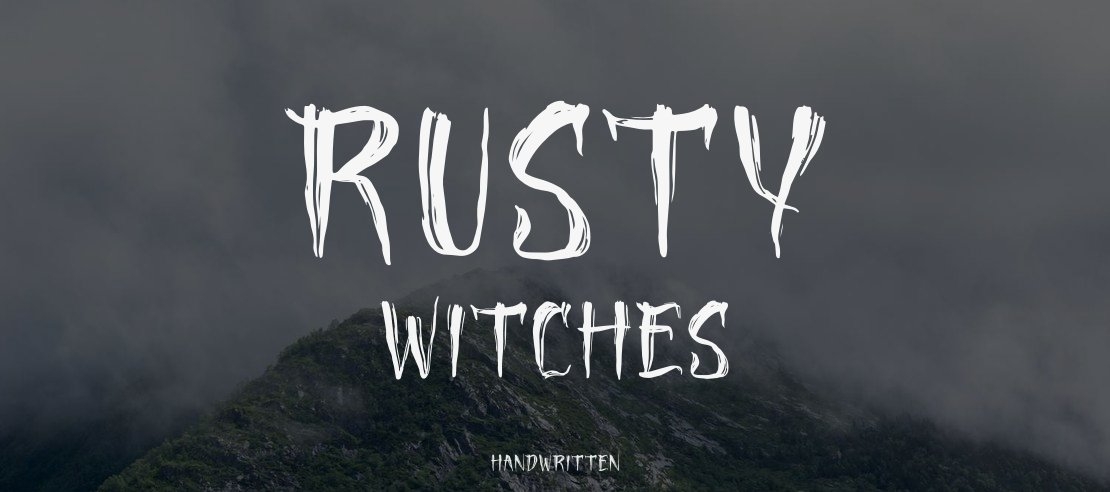 Rusty Witches Font