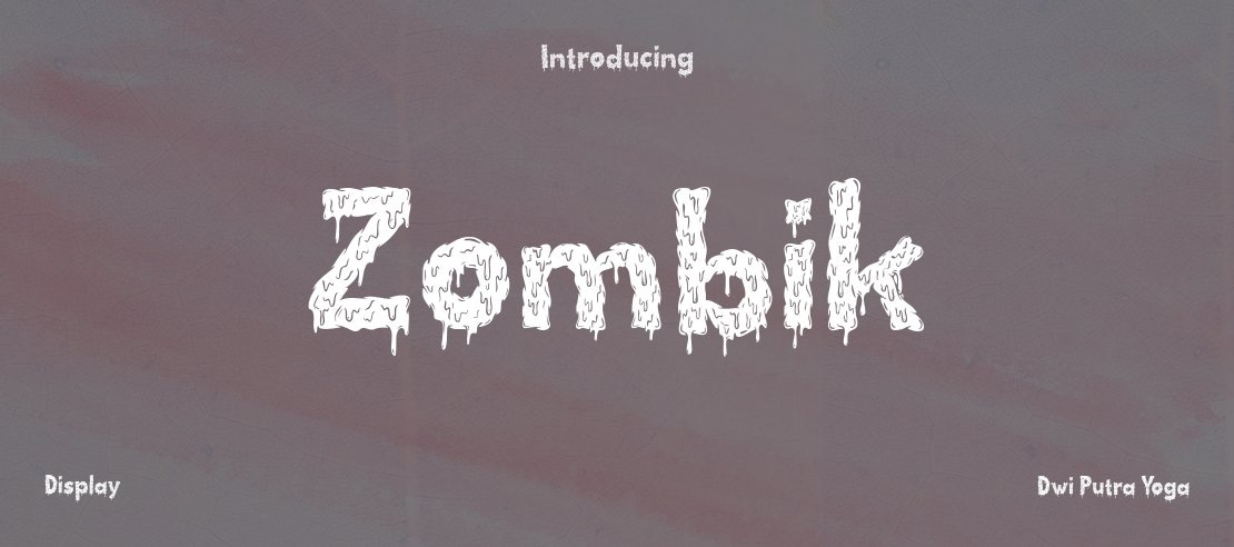 Zombik Font