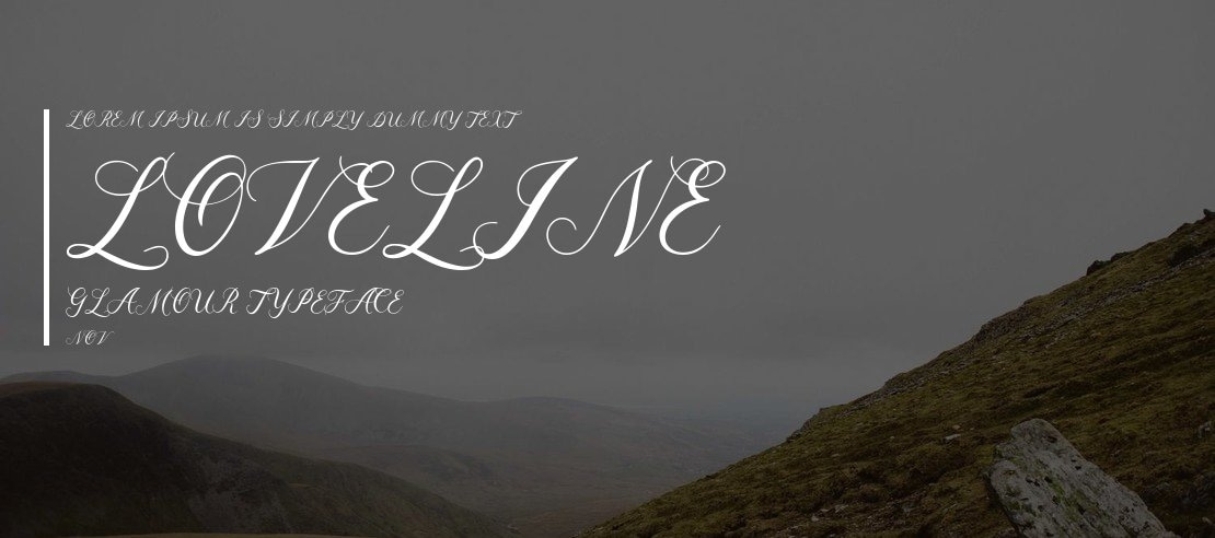 Loveline Glamour Font