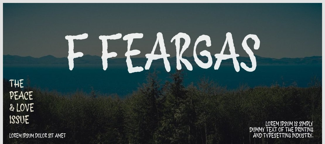 f Feargas Font