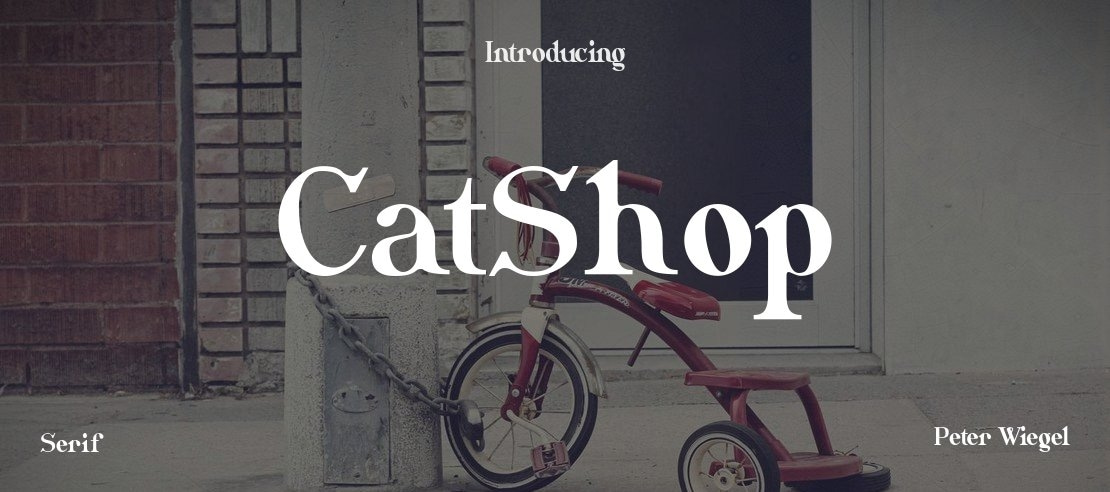 CatShop Font