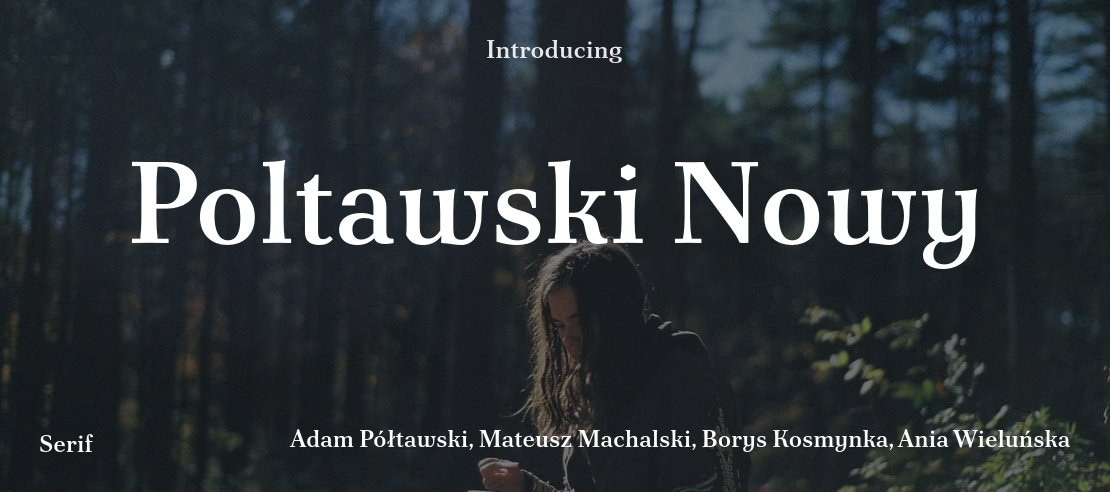 Poltawski Nowy Font Family