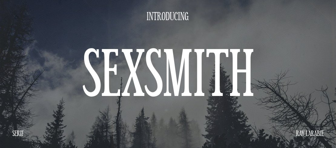 Sexsmith Font