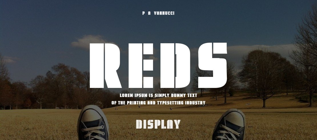 REDS Font