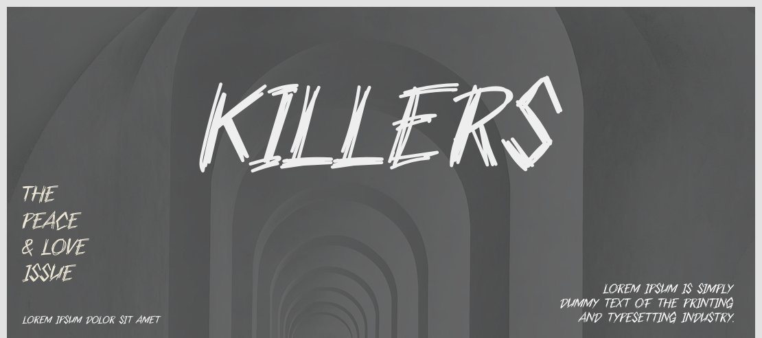 KILLERS Font