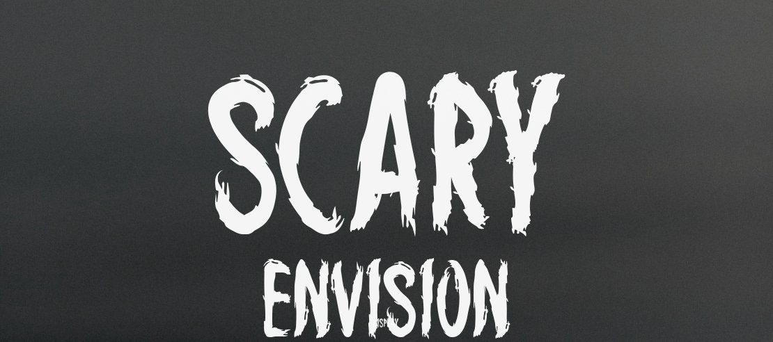 Scary Envision Font