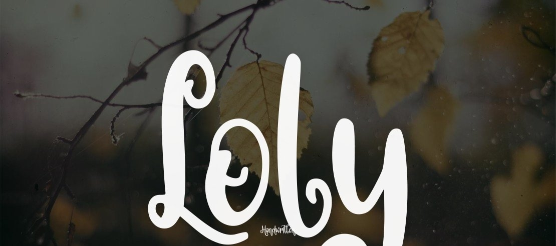 Loly Candy Font