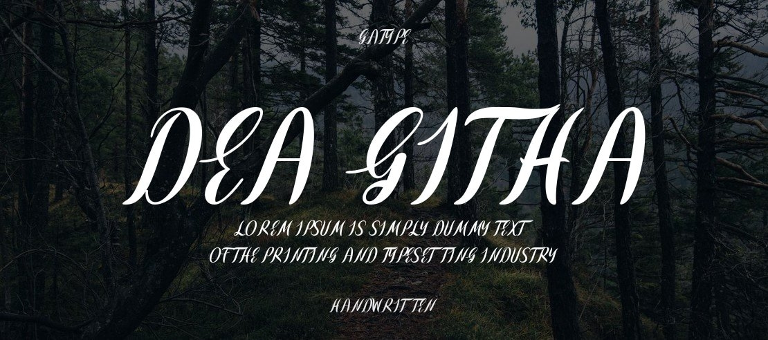 Dea Githa Font