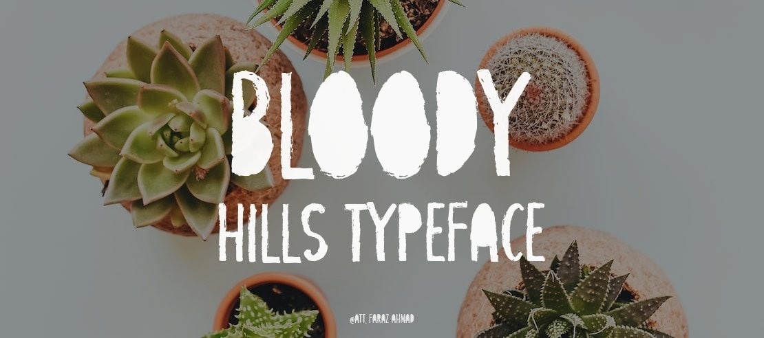 Bloody Hills Font