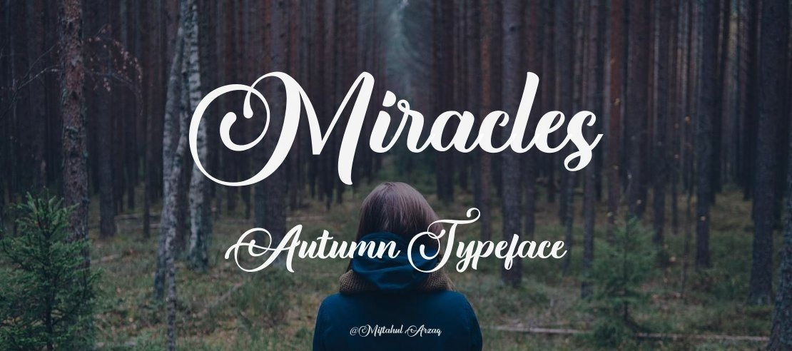 Miracles Autumn Font