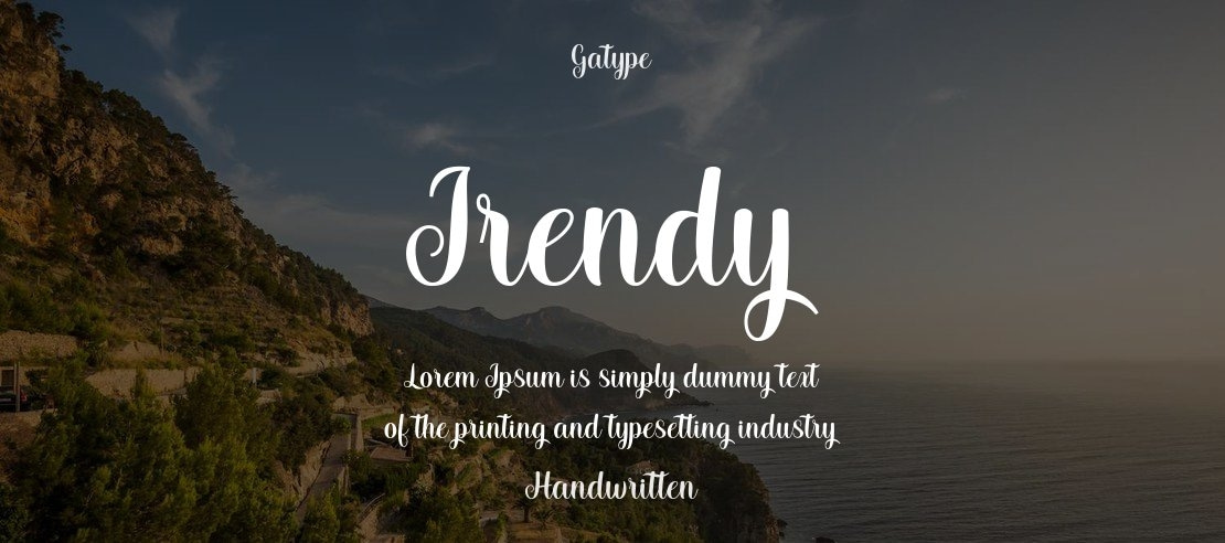 Irendy Font