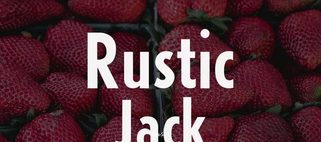 Rustic Jack Font Family