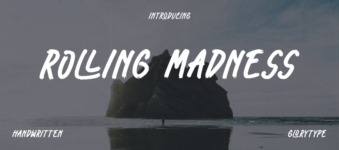 Rolling Madness Font