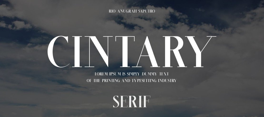 CINTARY Font