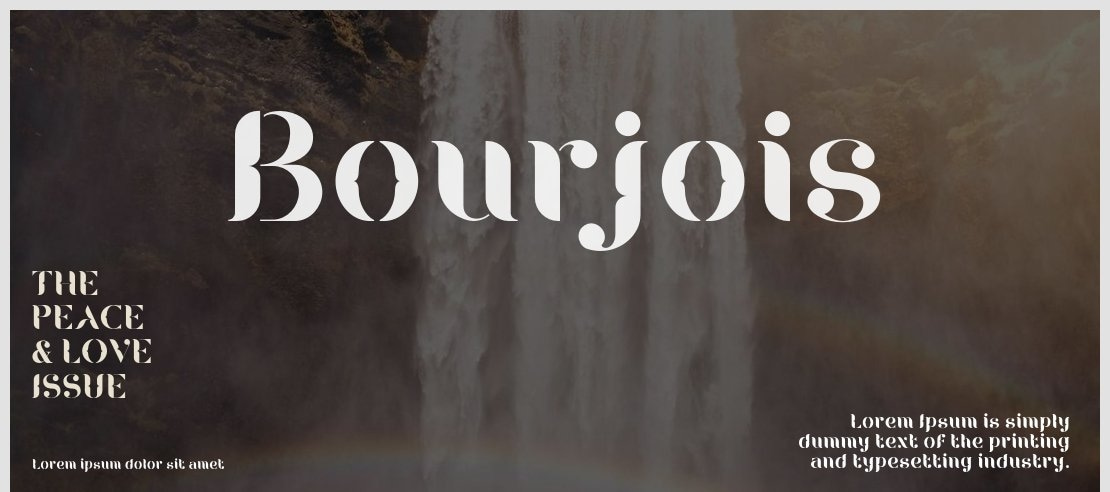 Bourjois Font