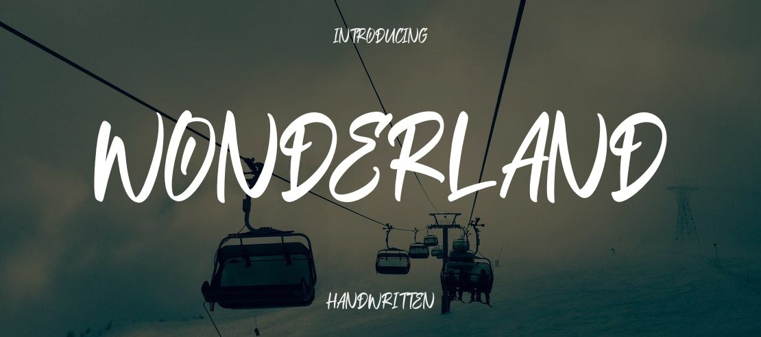 Wonderland Font