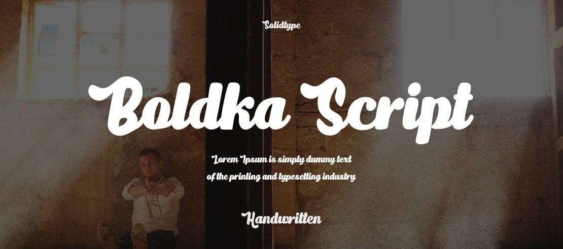 Boldka Script Font