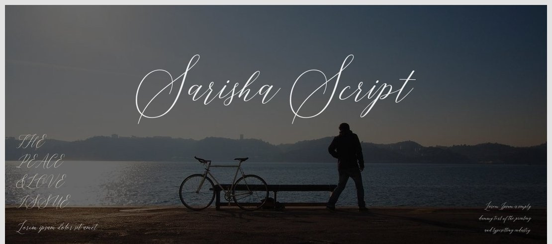 Sarisha Script Font