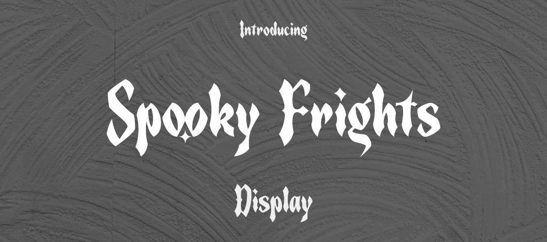 Spooky Frights Font