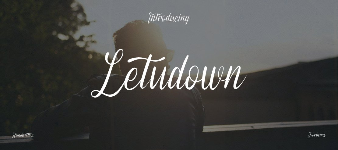 Letudown Font