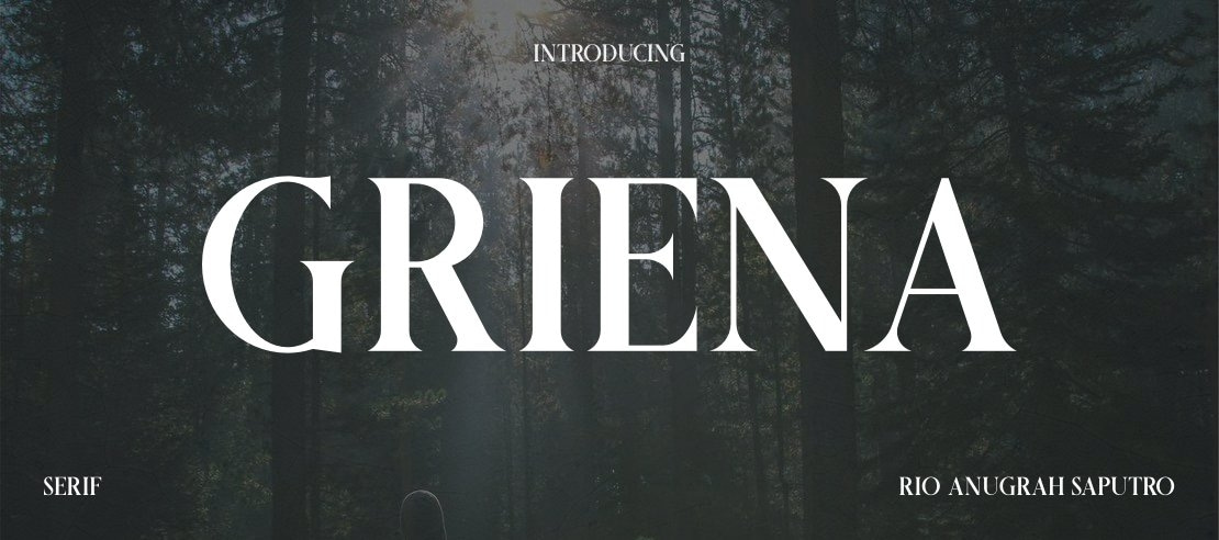 GRIENA Font