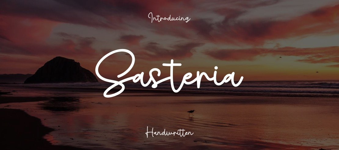 Sasteria Font