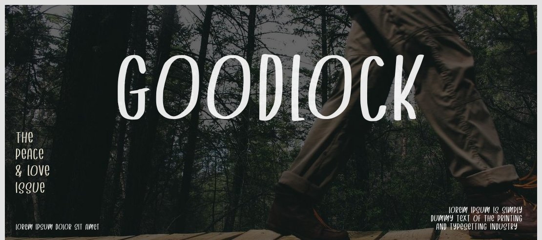 Goodlock Font