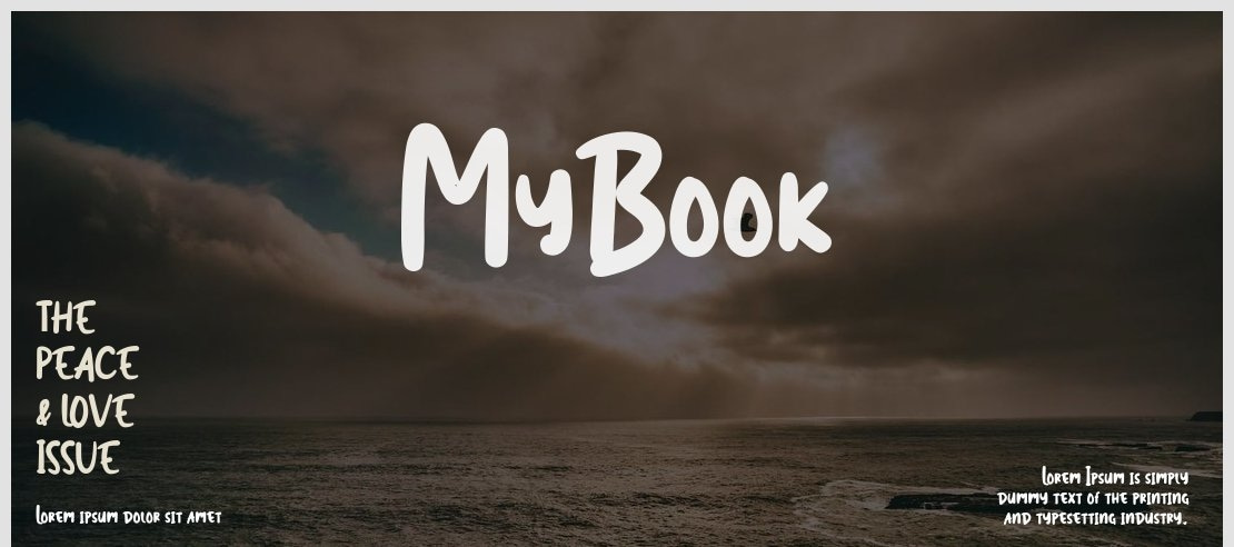 MyBook Font