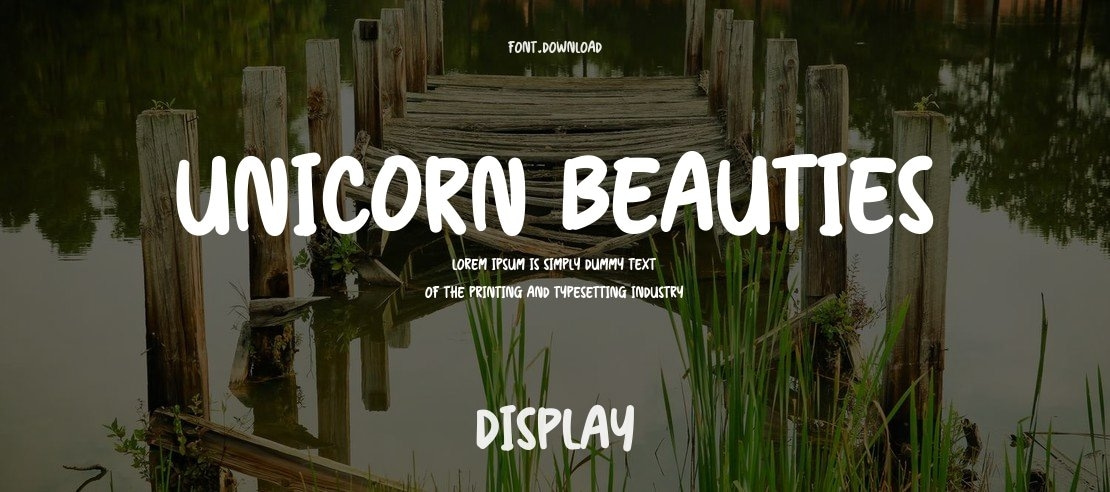 Unicorn Beauties Font