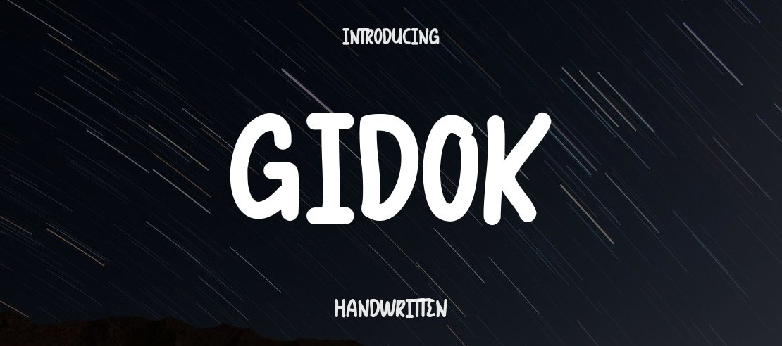 Gidok Font