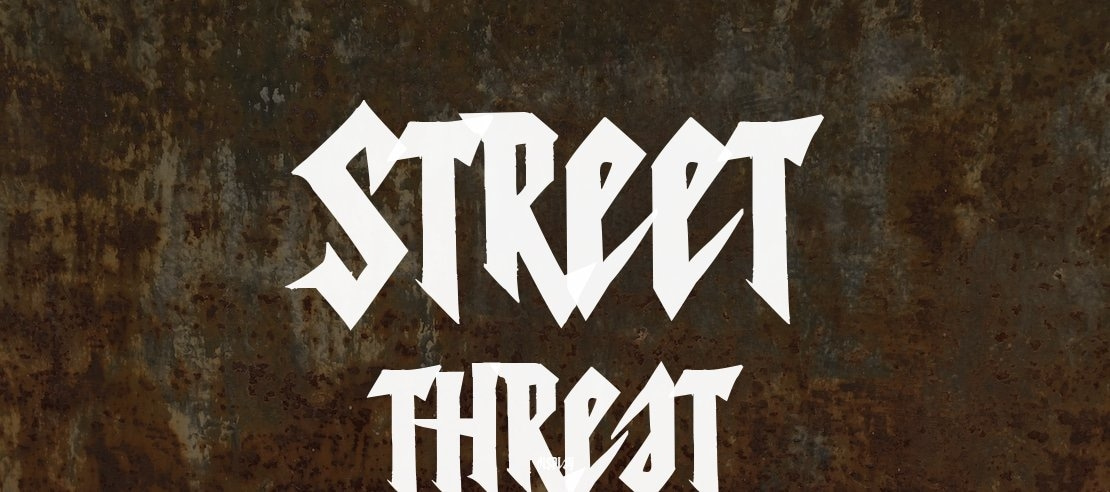 Street Threat Font