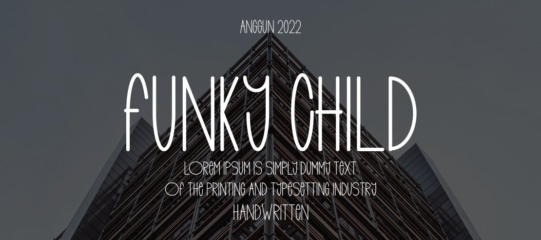 funky child Font