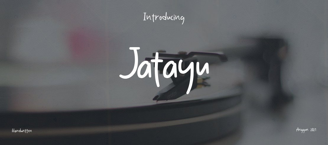 Jatayu Font