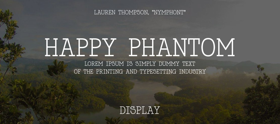 Happy Phantom Font Family