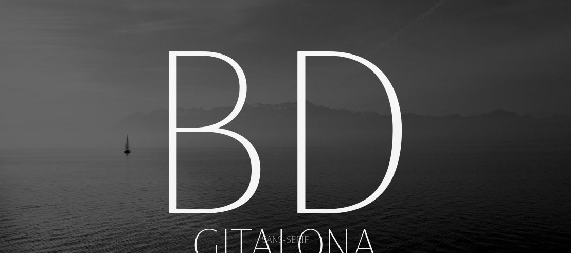 BD Gitalona Font