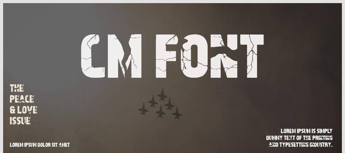 CM Font