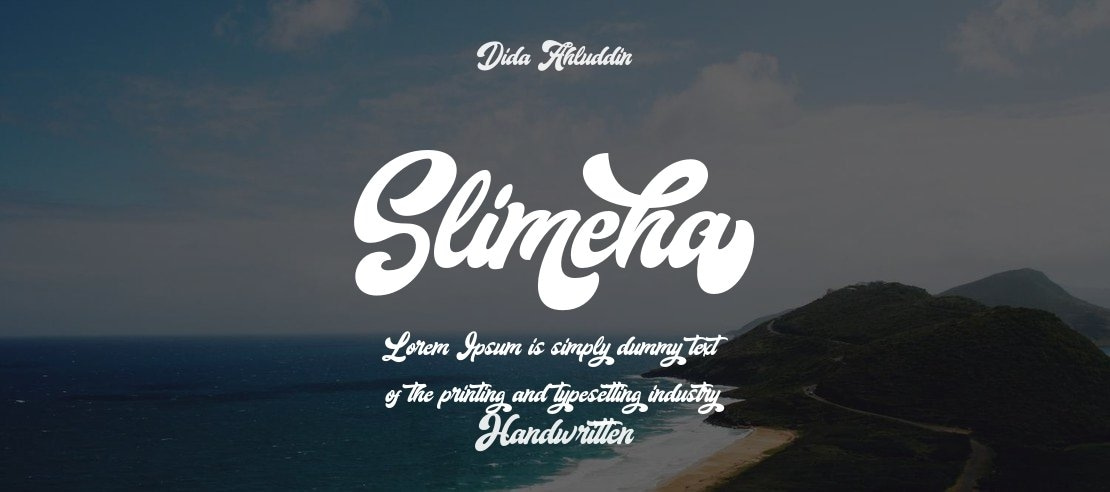 Slimeha Font