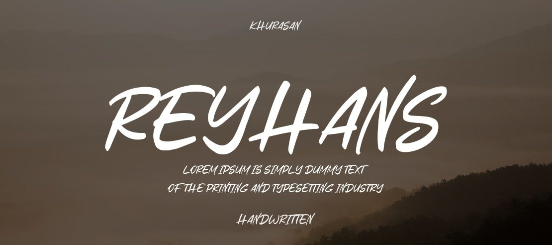 Reyhans Font