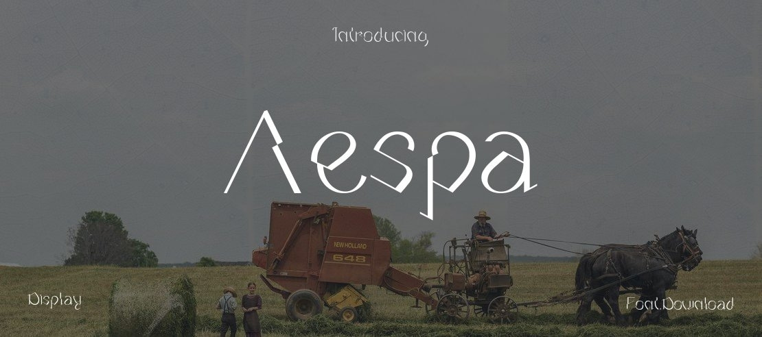 Aespa Font Family