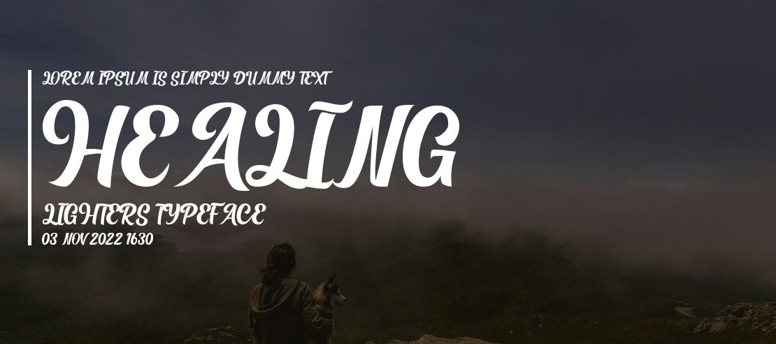 Healing Lighters Font Family