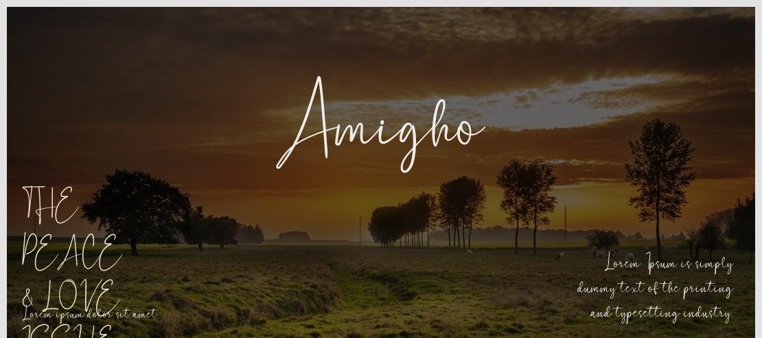 Amigho Font