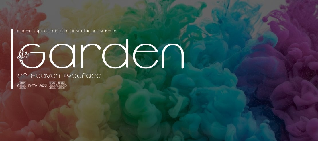 Garden Of Heaven Font Family