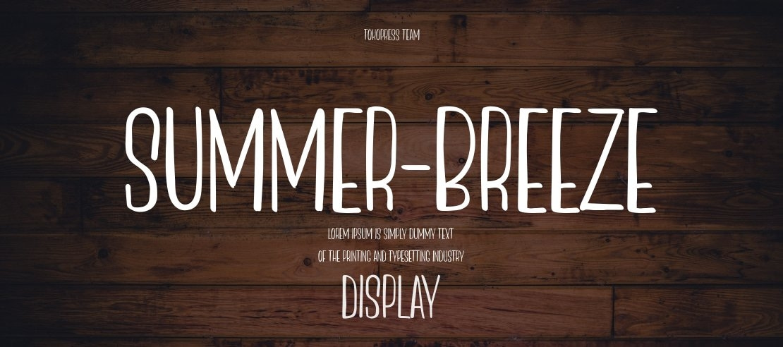 Summer-Breeze Font