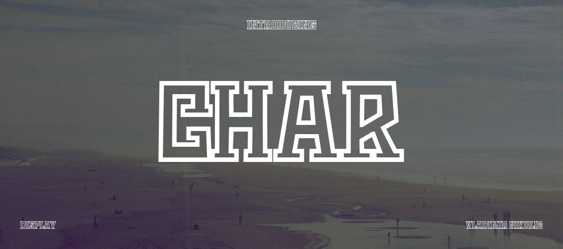 Char Font