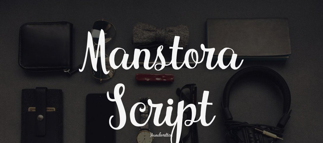 Manstora Script Font Family