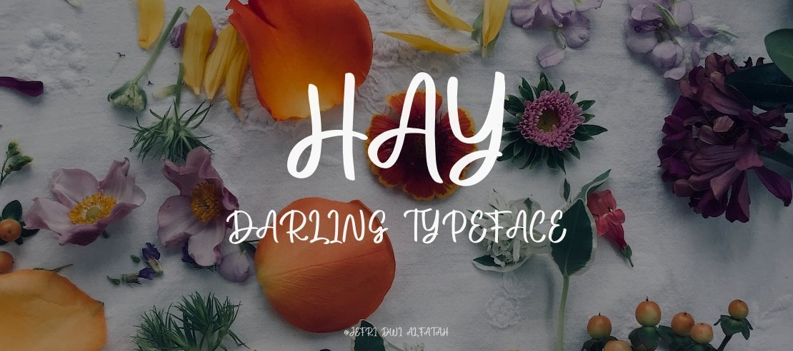 Hay Darling Font
