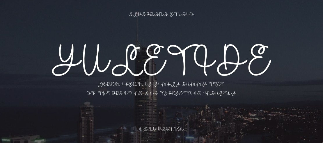 Yuletide Font