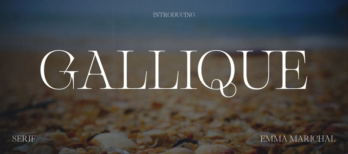 Gallique Font