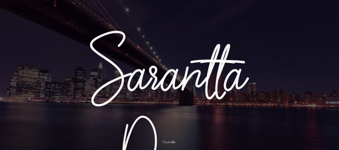 Sarantta Demo Font